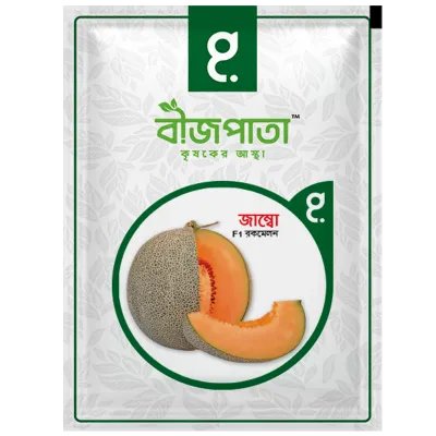 জাম্বো এফ১ হাইব্রিড রকমেলন বীজ। Jumbo F1 Hybrid Rockmelon Seeds_img_0