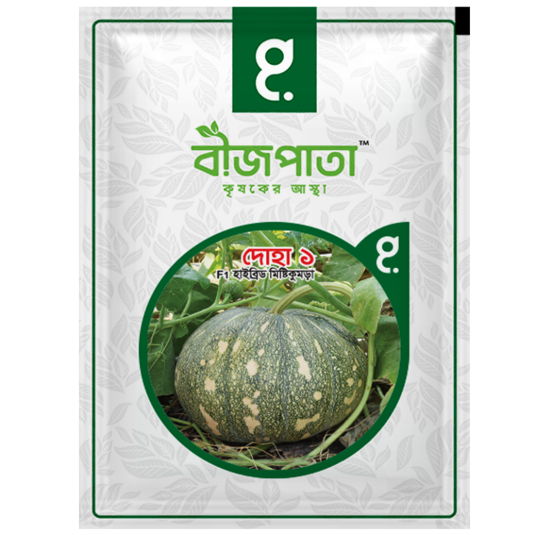 দোহা ১ এফ১ হাইব্রিড মিষ্টিকুমড়া বীজ৷ Doha 1 F1 Hybrid Pumpkin Seeds_img_0