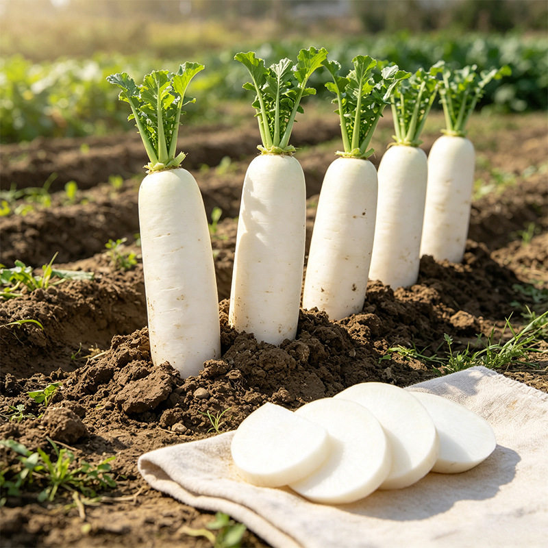 বড় মিনু আর্লী মূলা।  Meenu Early Radish Seeds_img_0