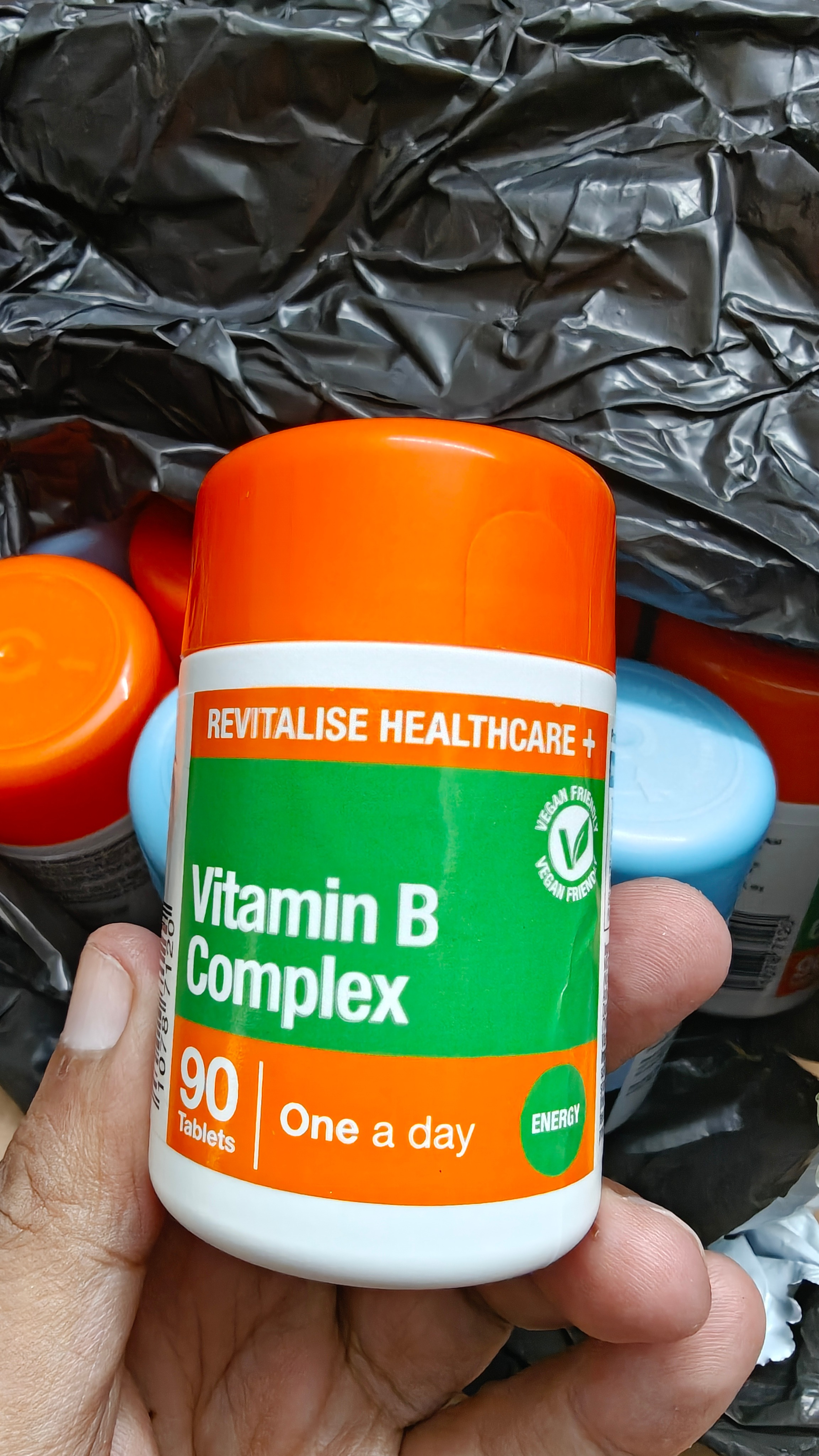 Revitalise Healthcare+ Vitamin B Complex 90 Tablets 90 - Made in UK_img_1