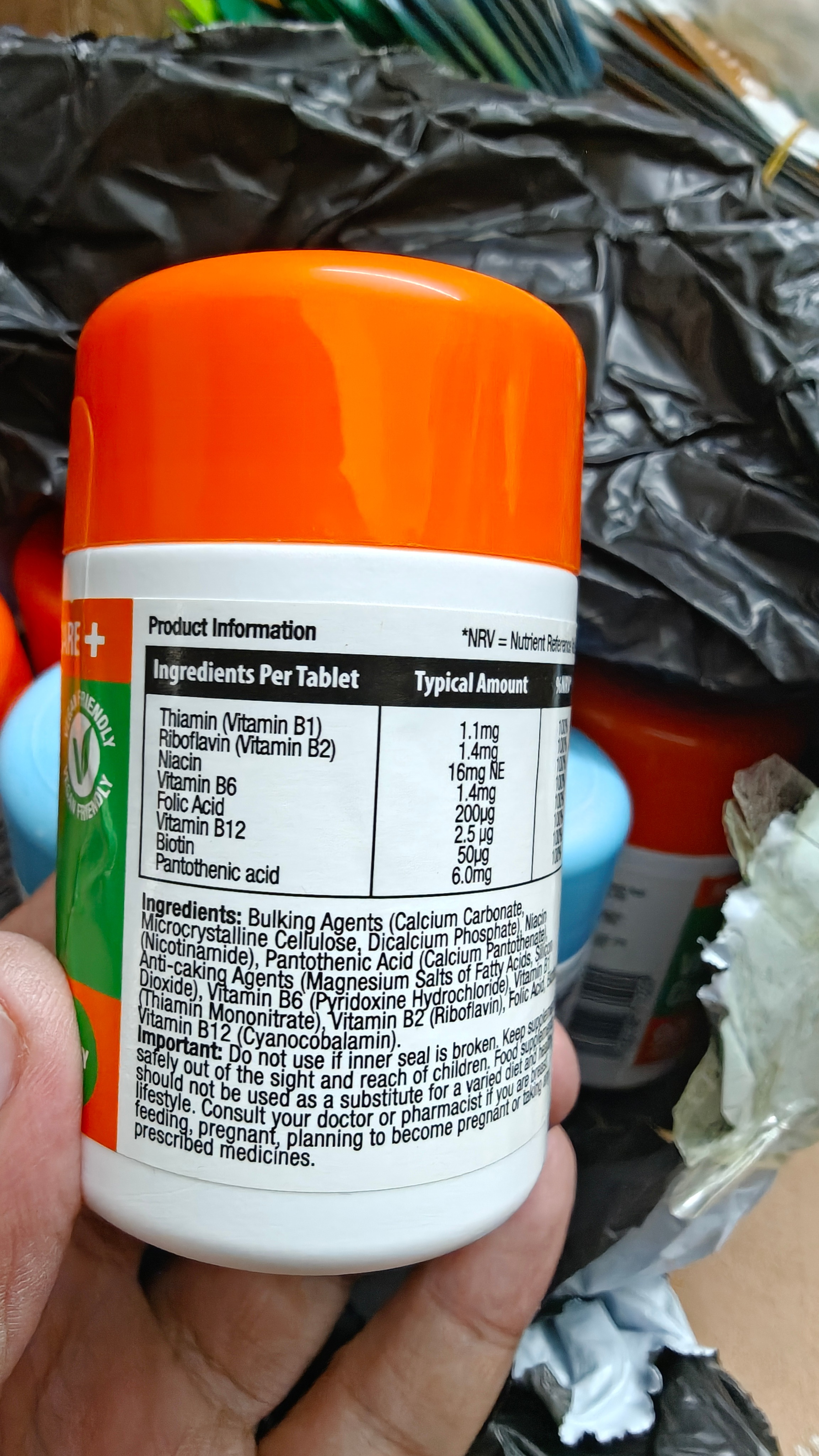 Revitalise Healthcare+ Vitamin B Complex 90 Tablets 90 - Made in UK_img_2