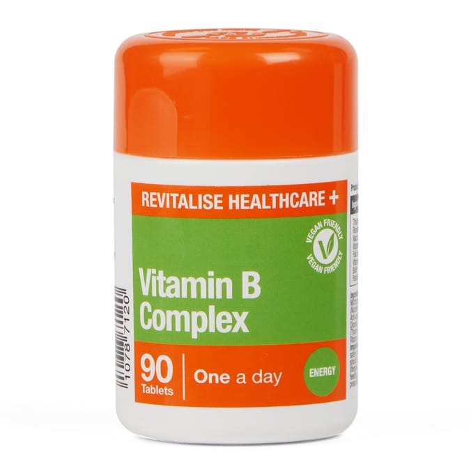 Revitalise Healthcare+ Vitamin B Complex 90 Tablets 90 - Made in UK_img_0