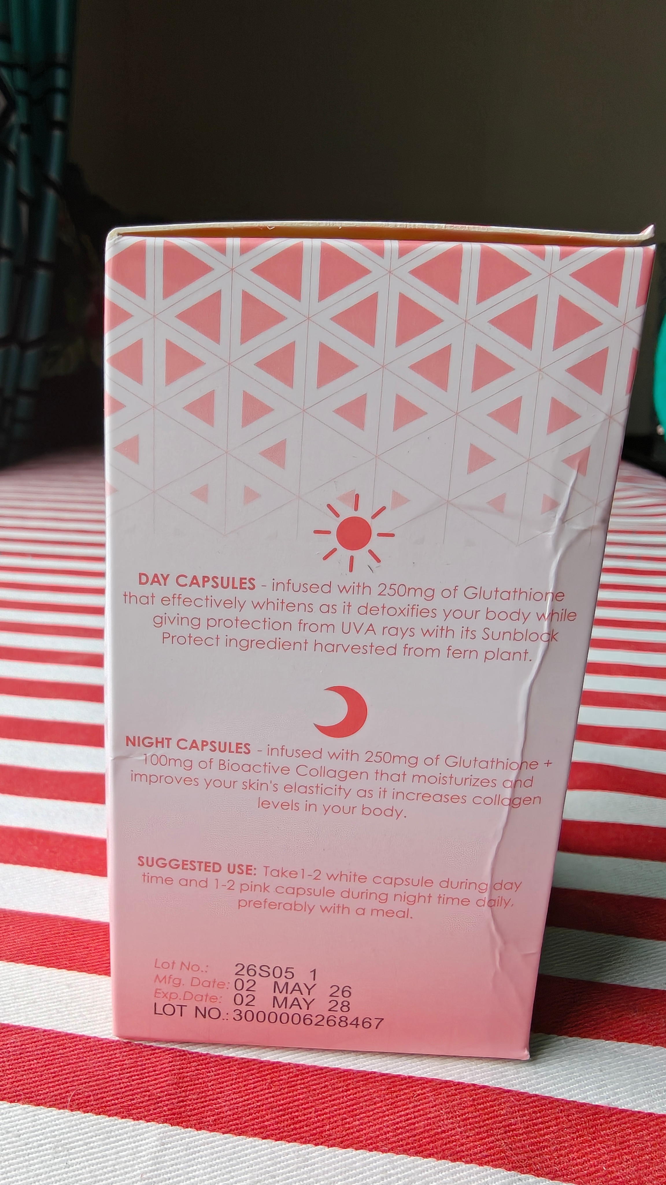 BEAUTY VAULT LUMI 24H Glutathione - 60 Capsules 1 Box - Made in Japan_img_10