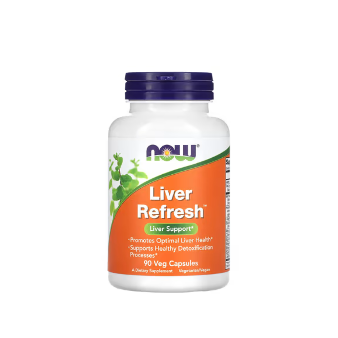 NOW Liver Refresh™ 90 Capsules - Made in USA