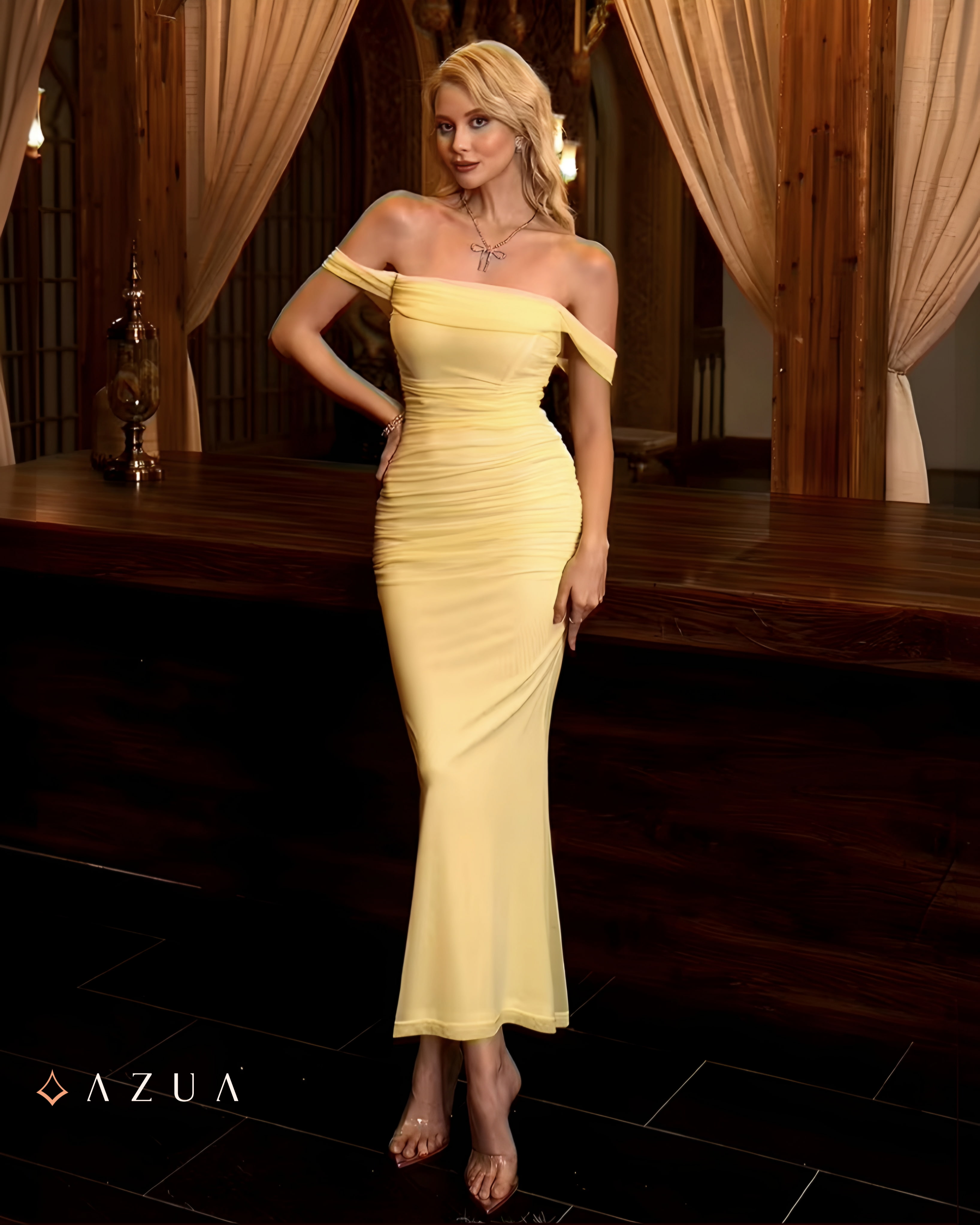 Kathryn Maxi Dress Yellow_img_4