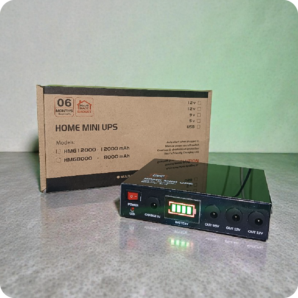 8000mAh, 4 Hours Backup|Home Mini UPS_img_2