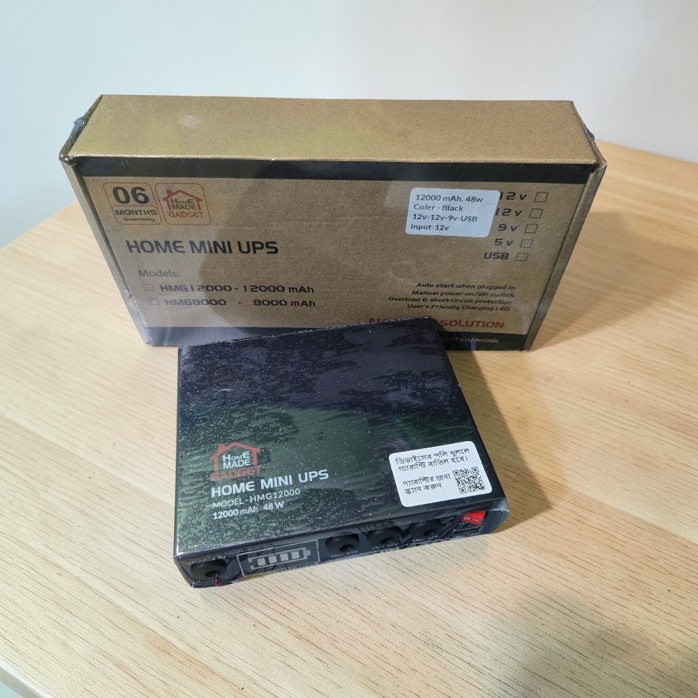 12000 mAh, , 6/7 Hours Backup|Home Mini UPS_img_1
