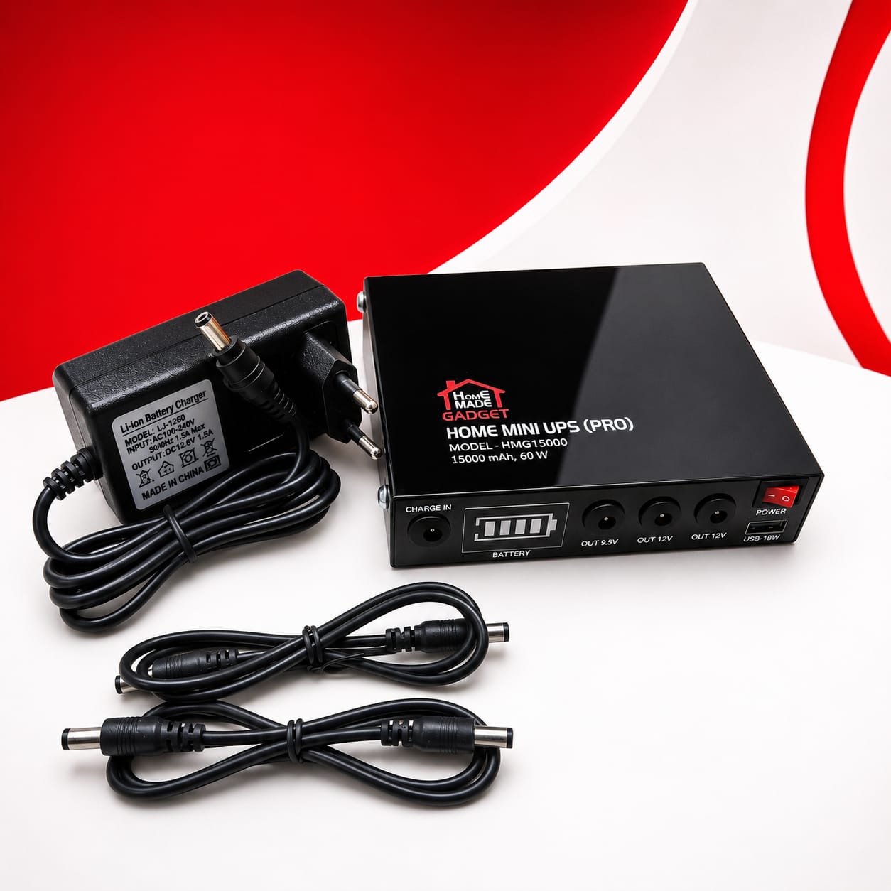 15000 mAh , 8-10 Hours Backup Guarantee|Home Mini Ups Pro_img_3