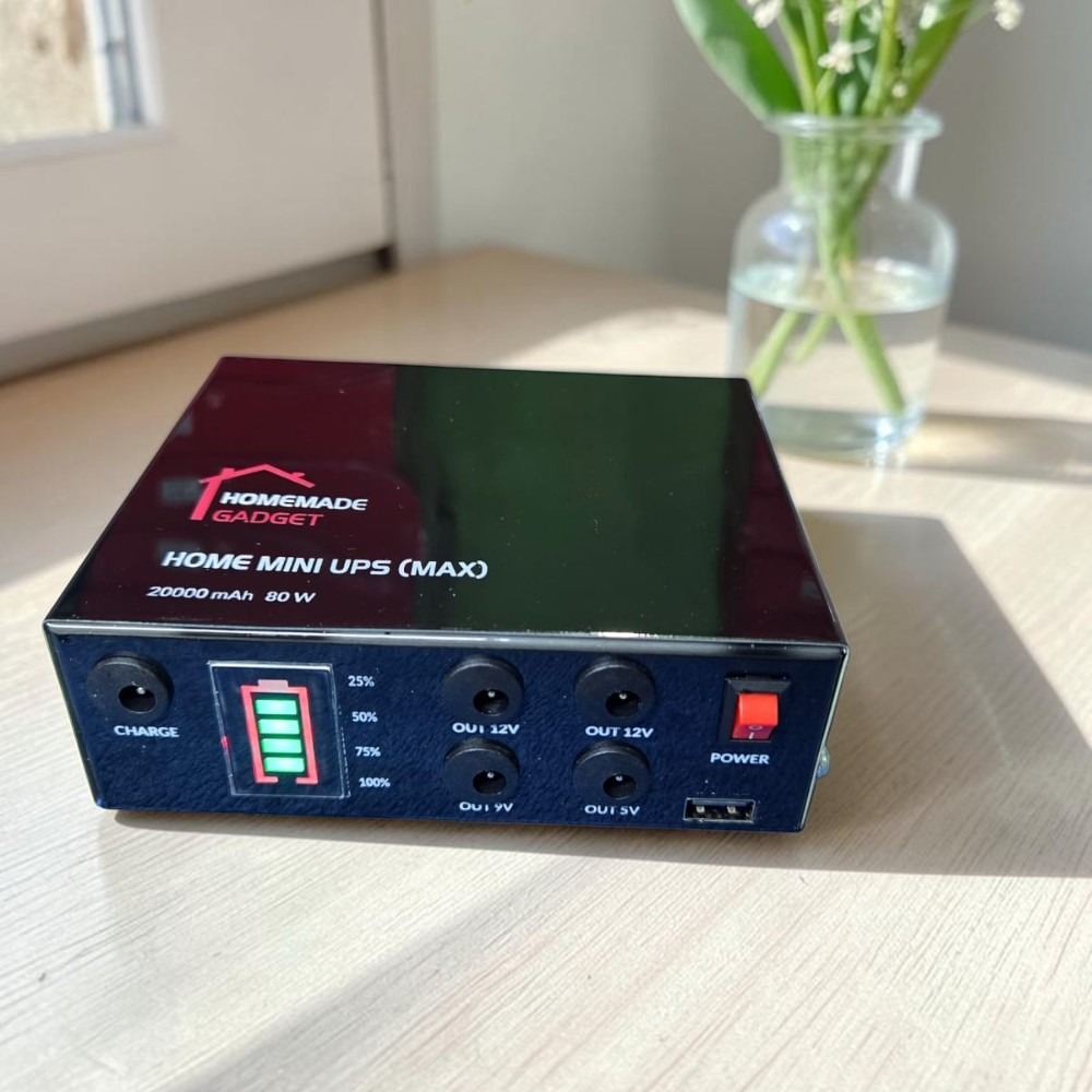 20000 mAh , 12 Hours Backup Guarantee | Home Mini Ups(Max)_img_1