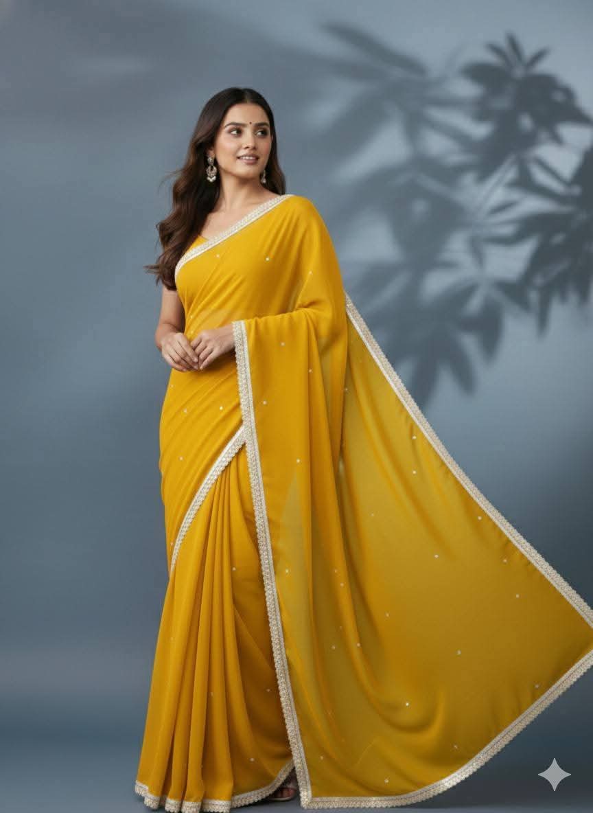 Georgette Sharee with Blouse_img_7