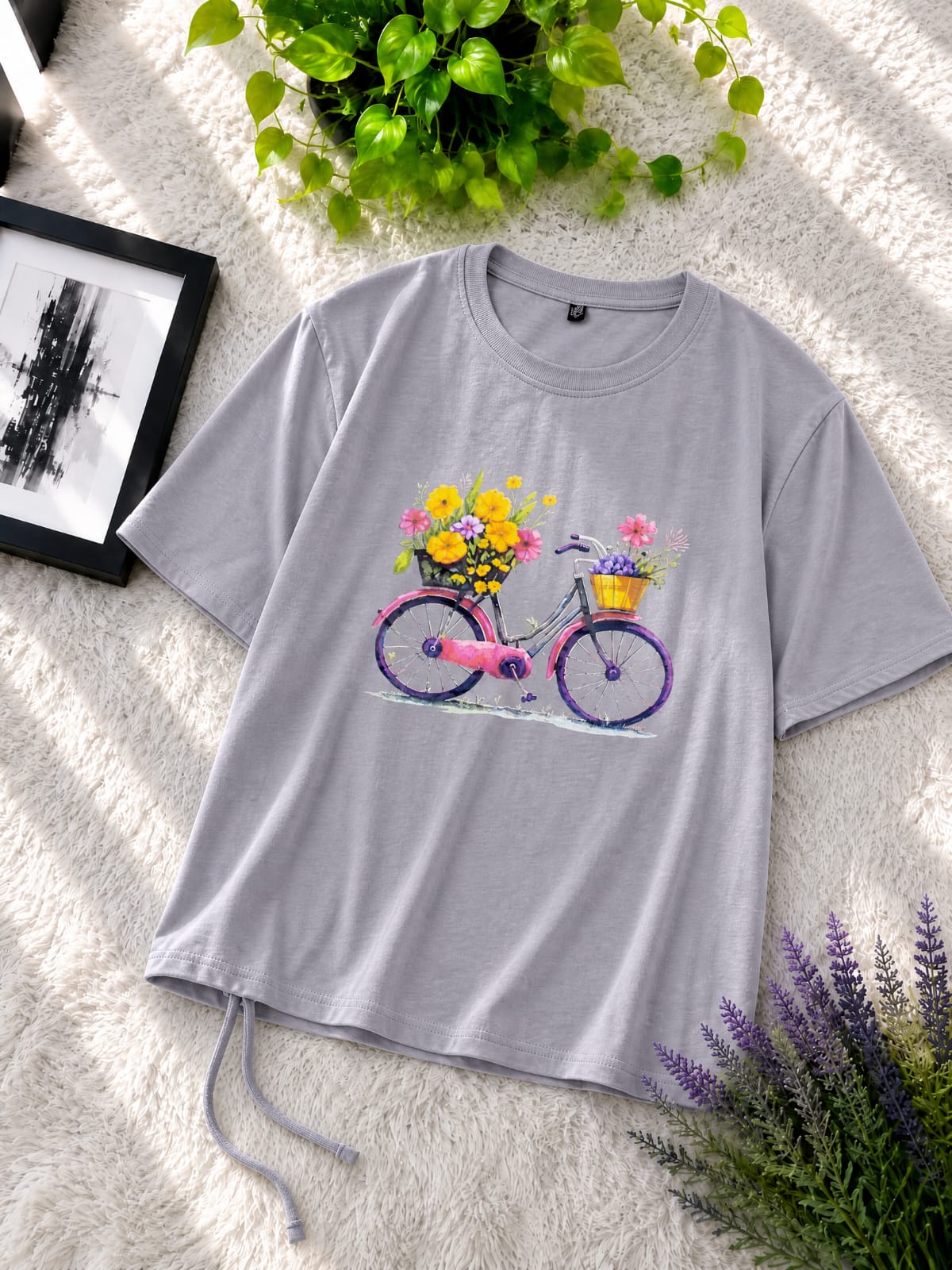 Stylish Ladies Drop Shoulder Tshirt_img_7