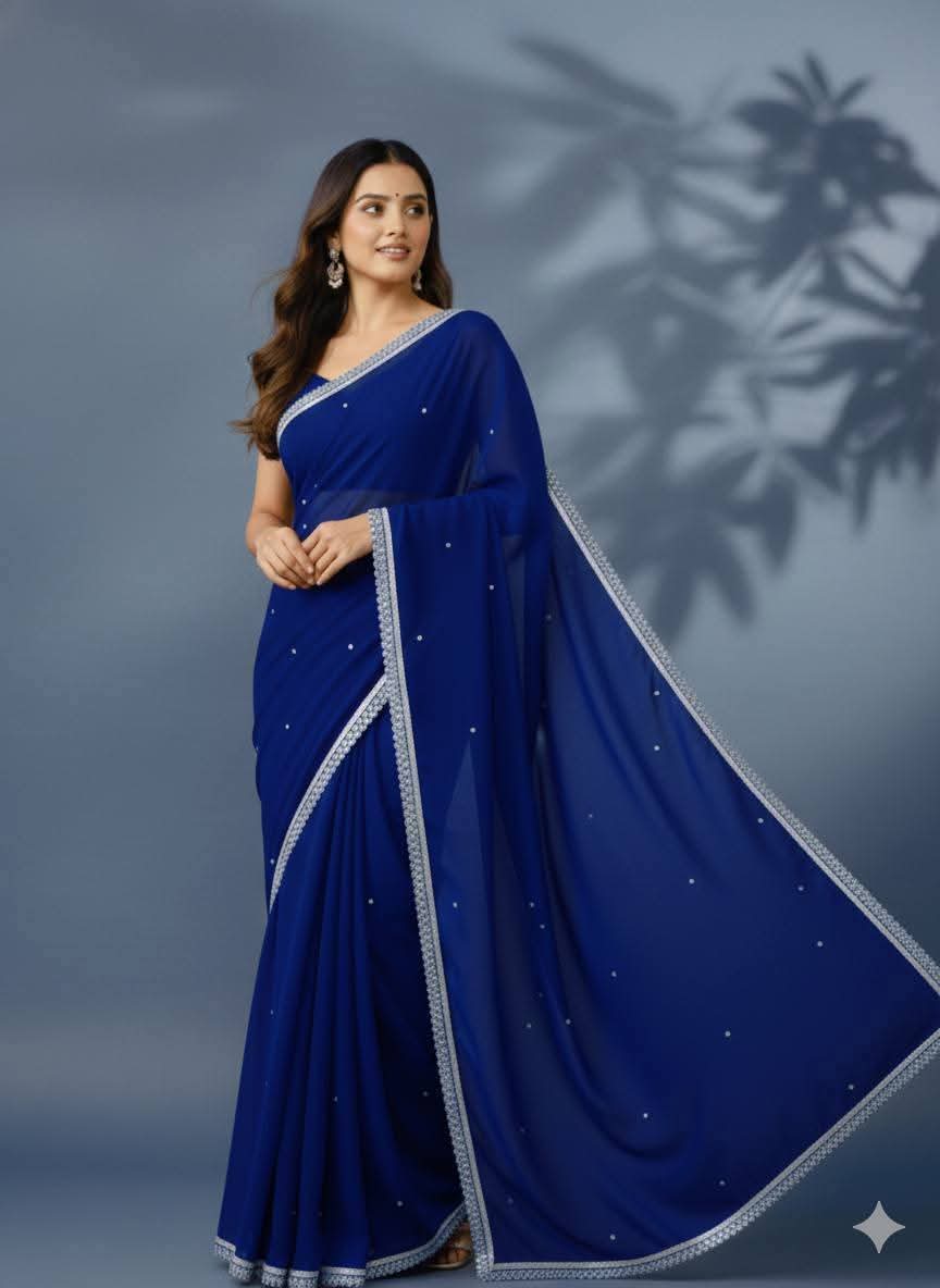 Georgette Sharee with Blouse_img_3