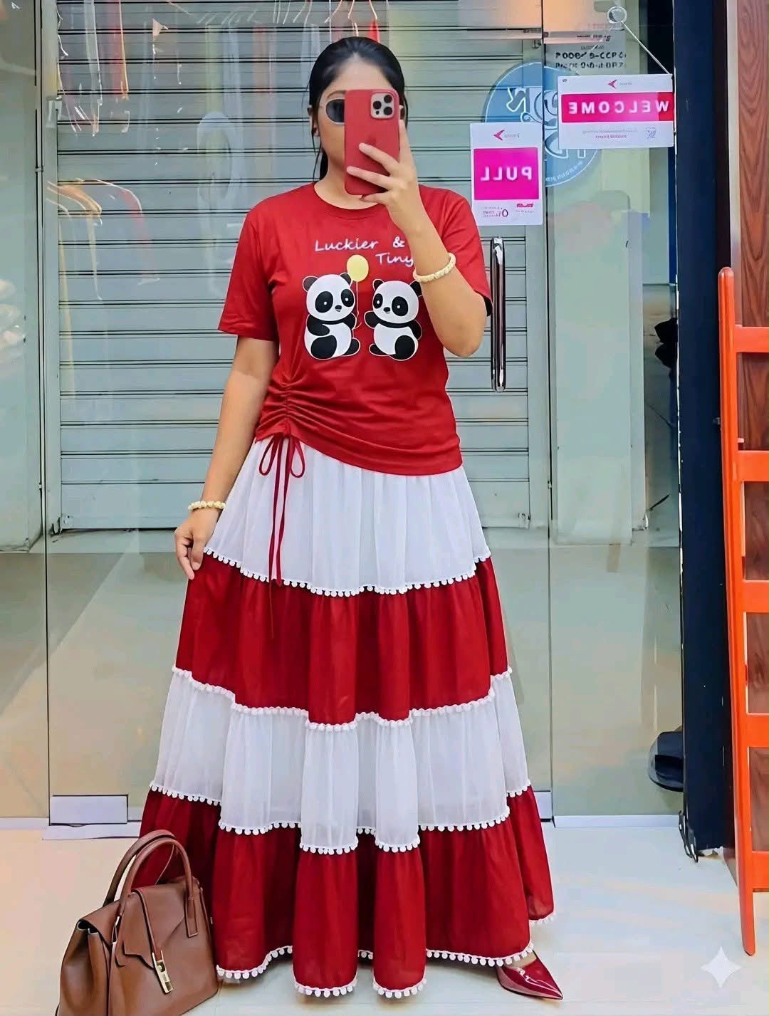 Skirt and Tshirt Set_img_1