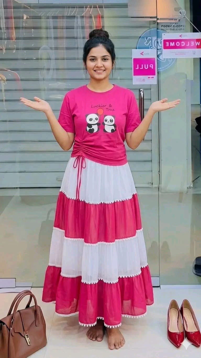 Skirt and Tshirt Set_img_5