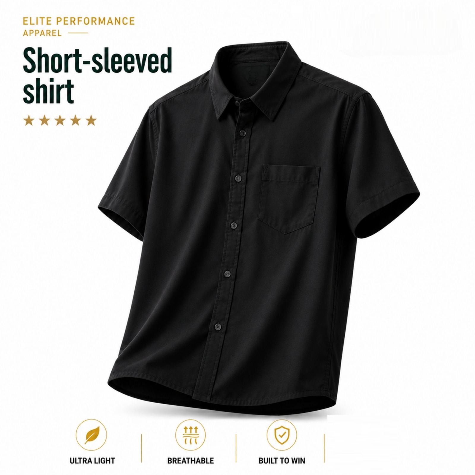 Premium Oxford Cotton Half Sleeve Shirt_img_6