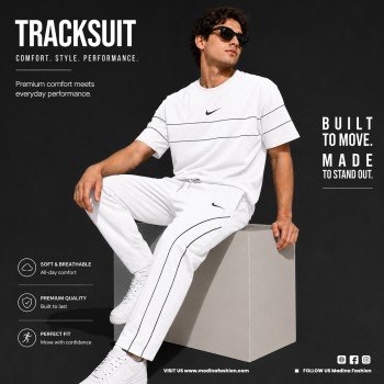 Premium Tshirt and Trouser Tracksuit Set_img_3