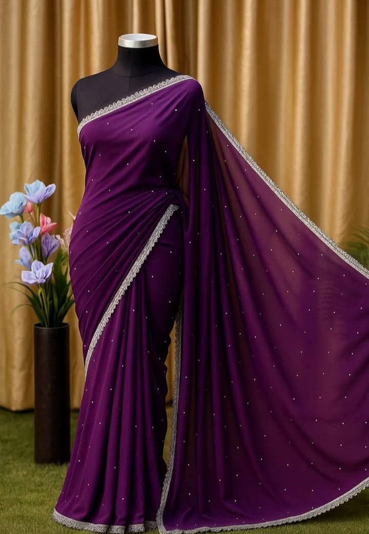 Georgette Sharee with Blouse_img_5