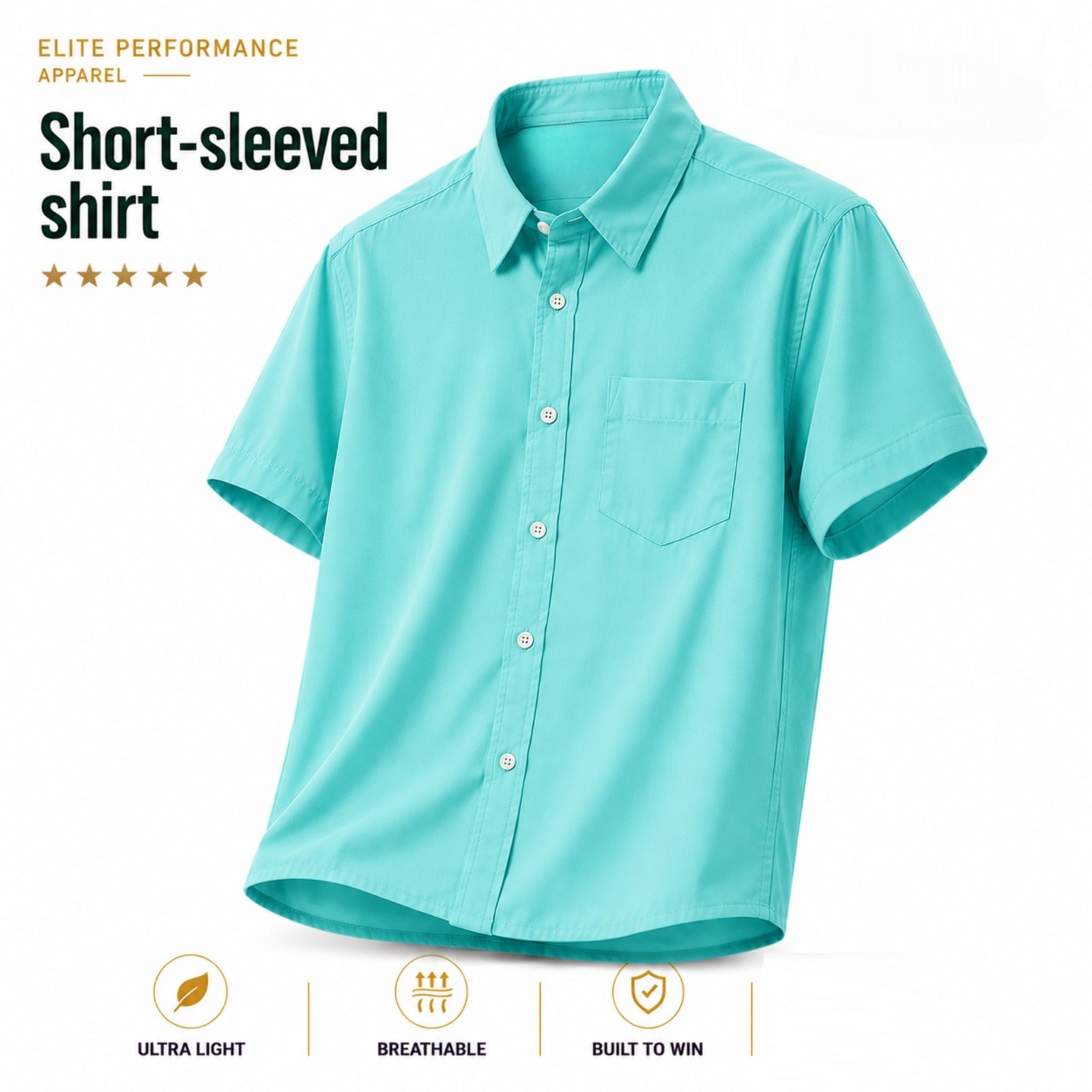 Premium Oxford Cotton Half Sleeve Shirt_img_3