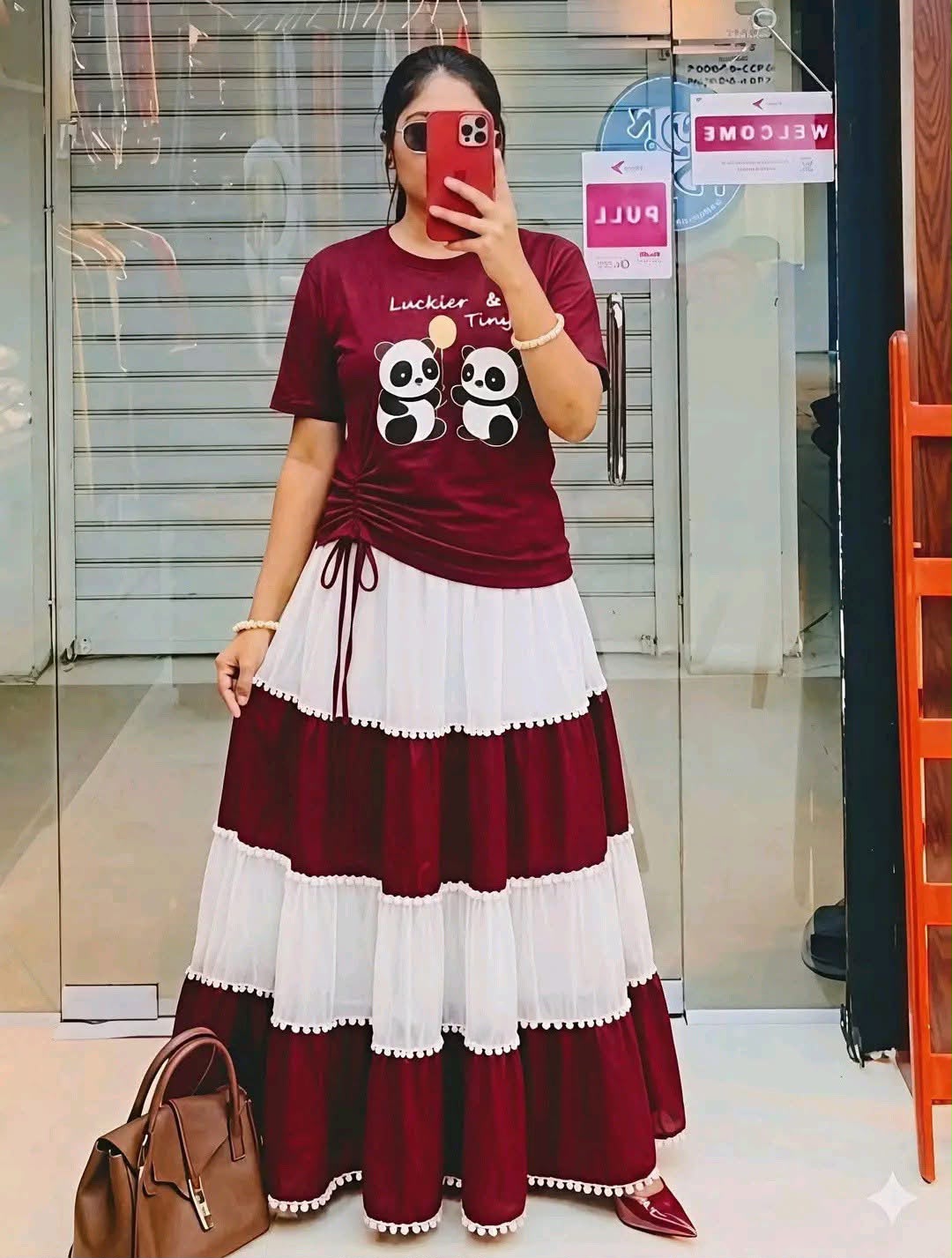 Skirt and Tshirt Set_img_2