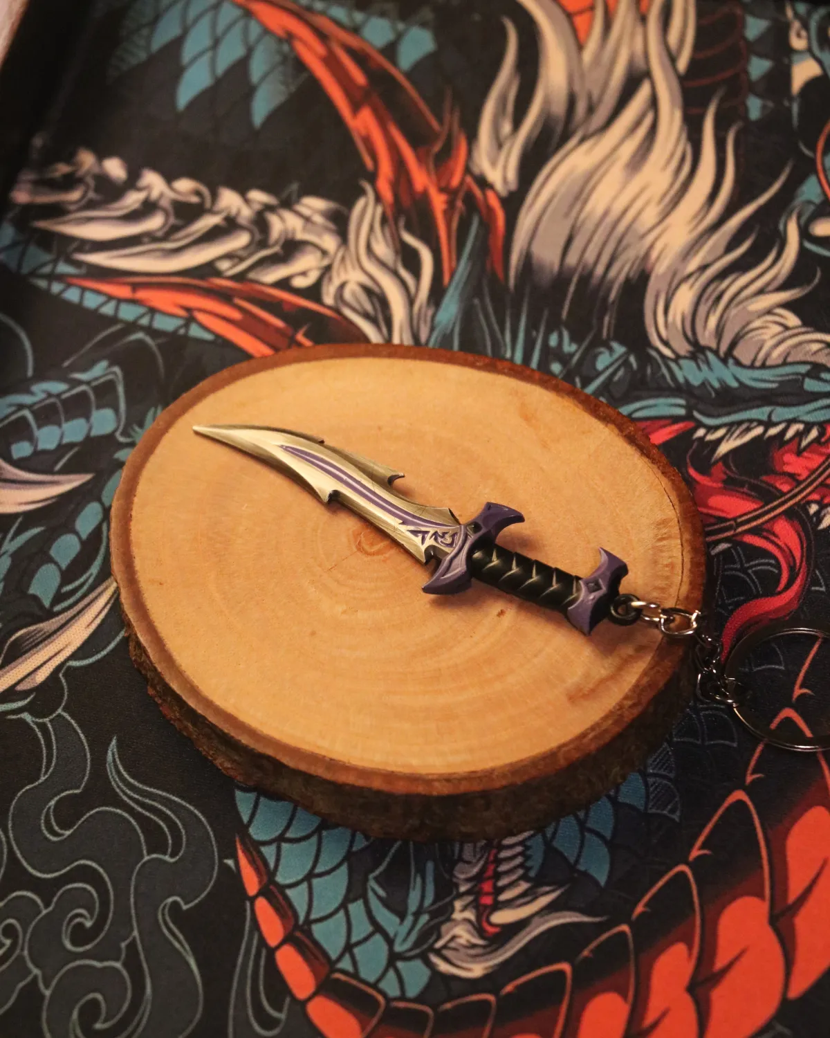 𝗠𝗘𝗧𝗔𝗟 Reaver Dagger Keychain - Image 1
