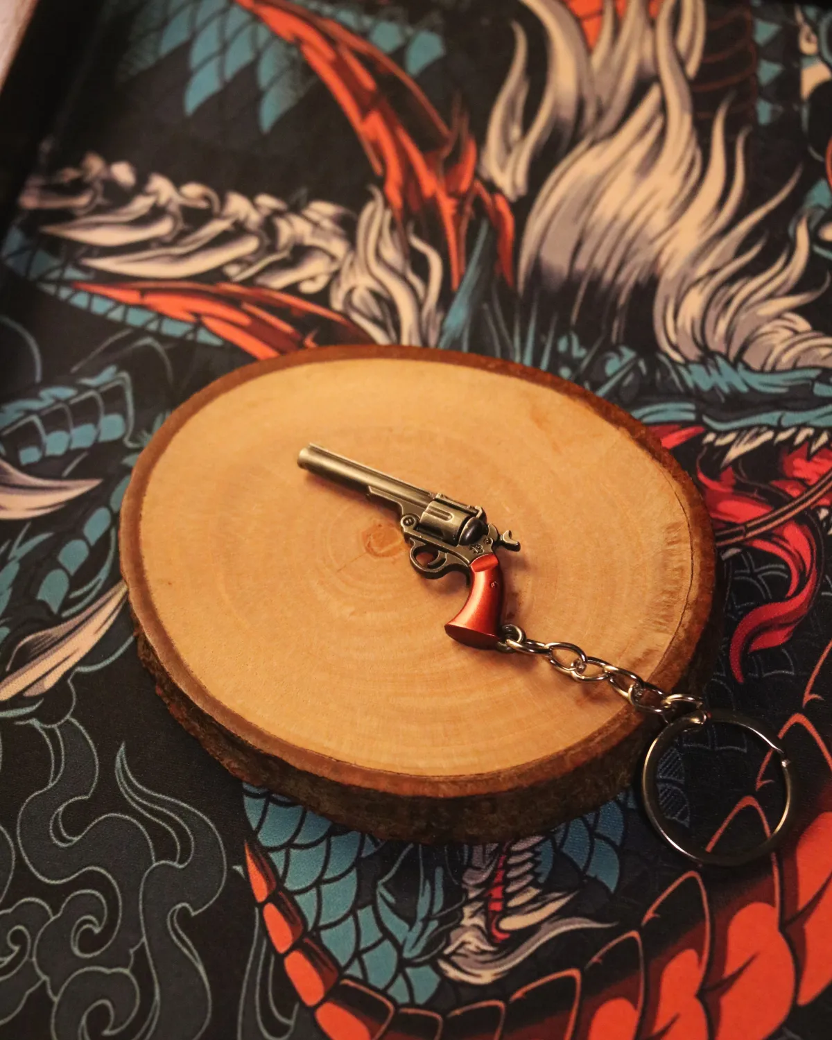 𝗠𝗘𝗧𝗔𝗟 Neo Frontier Sheriff Keychain - Image 1