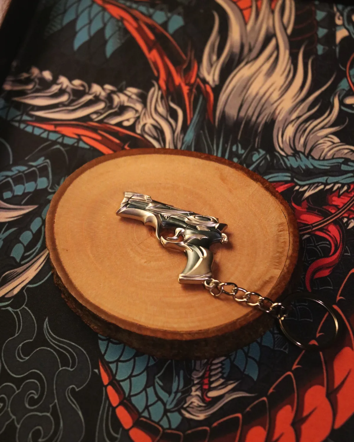 𝗠𝗘𝗧𝗔𝗟 Forsaken Classic Keychain - Image 1