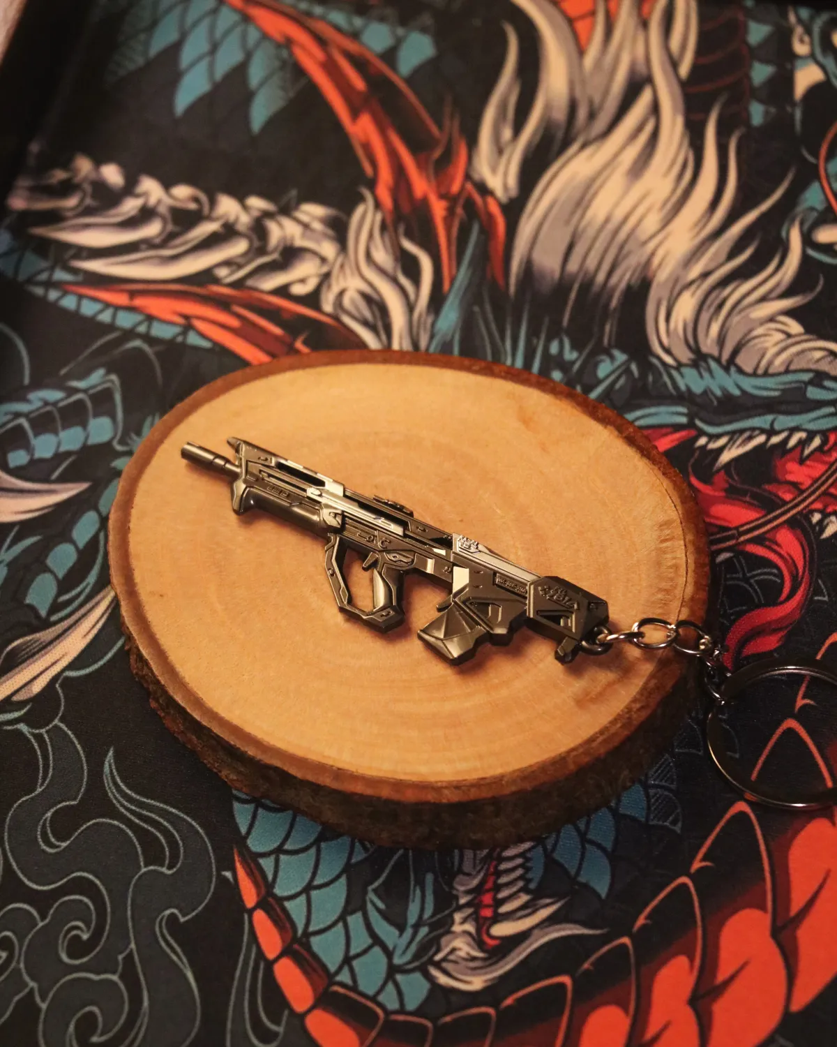 𝗠𝗘𝗧𝗔𝗟 Protocol 781-A Bulldog Keychain - Image 1
