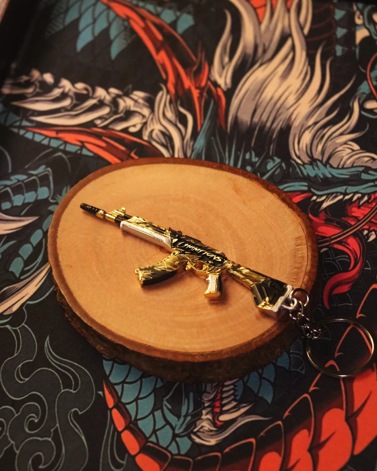 𝗠𝗘𝗧𝗔𝗟 Champions Vandal Keychain - Image 1