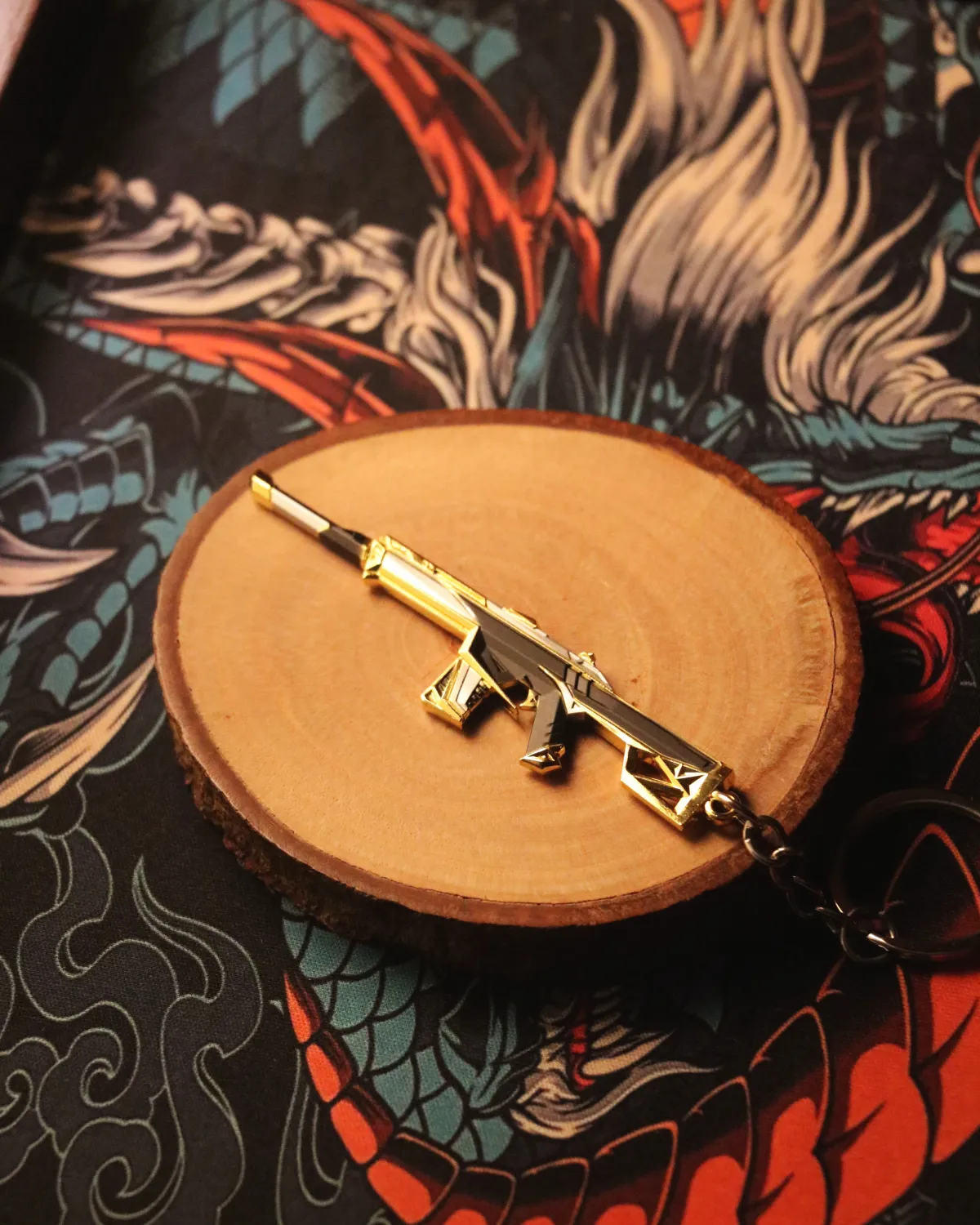 𝗠𝗘𝗧𝗔𝗟 Prime Phantom Keychain - Image 1
