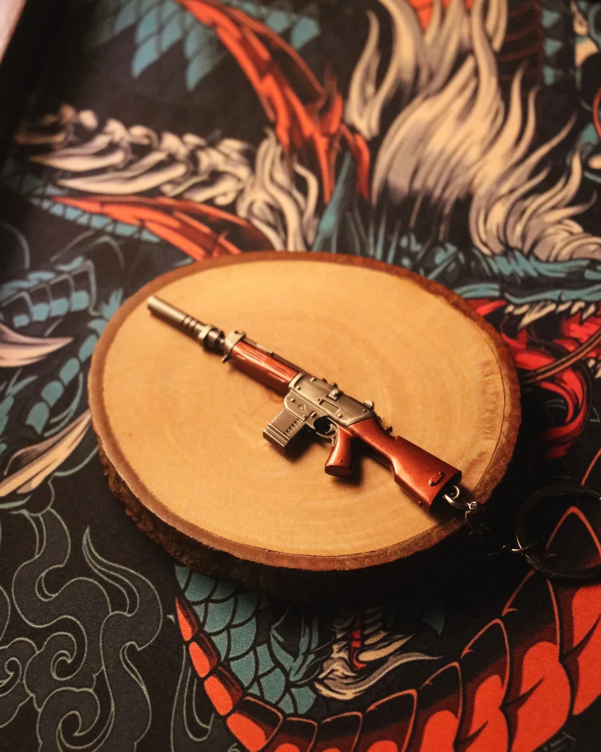 𝗠𝗘𝗧𝗔𝗟 Neo Frontier Phantom Keychain - Image 1