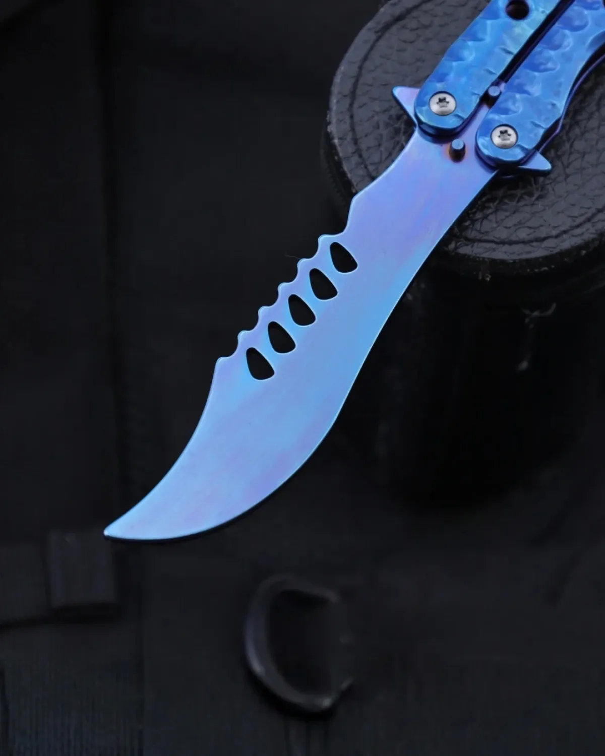Thunder Butterfly Knife ( CarbonSteel ) - Image 2