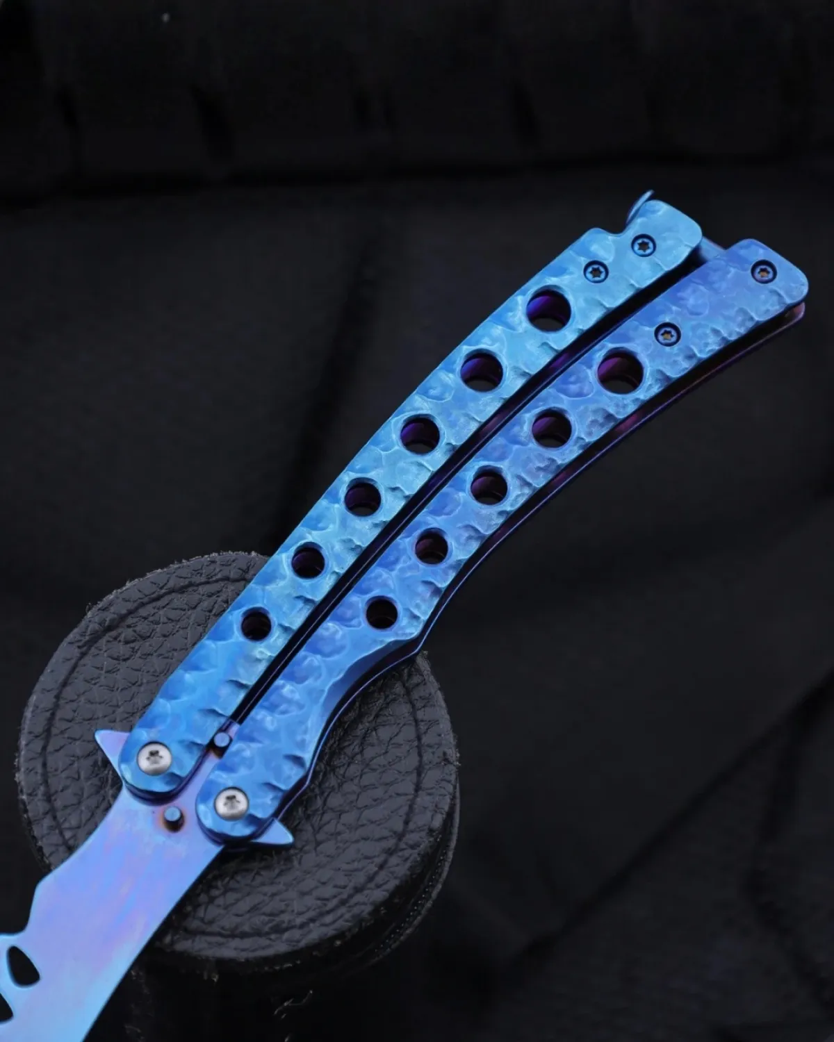 Thunder Butterfly Knife ( CarbonSteel ) - Image 3