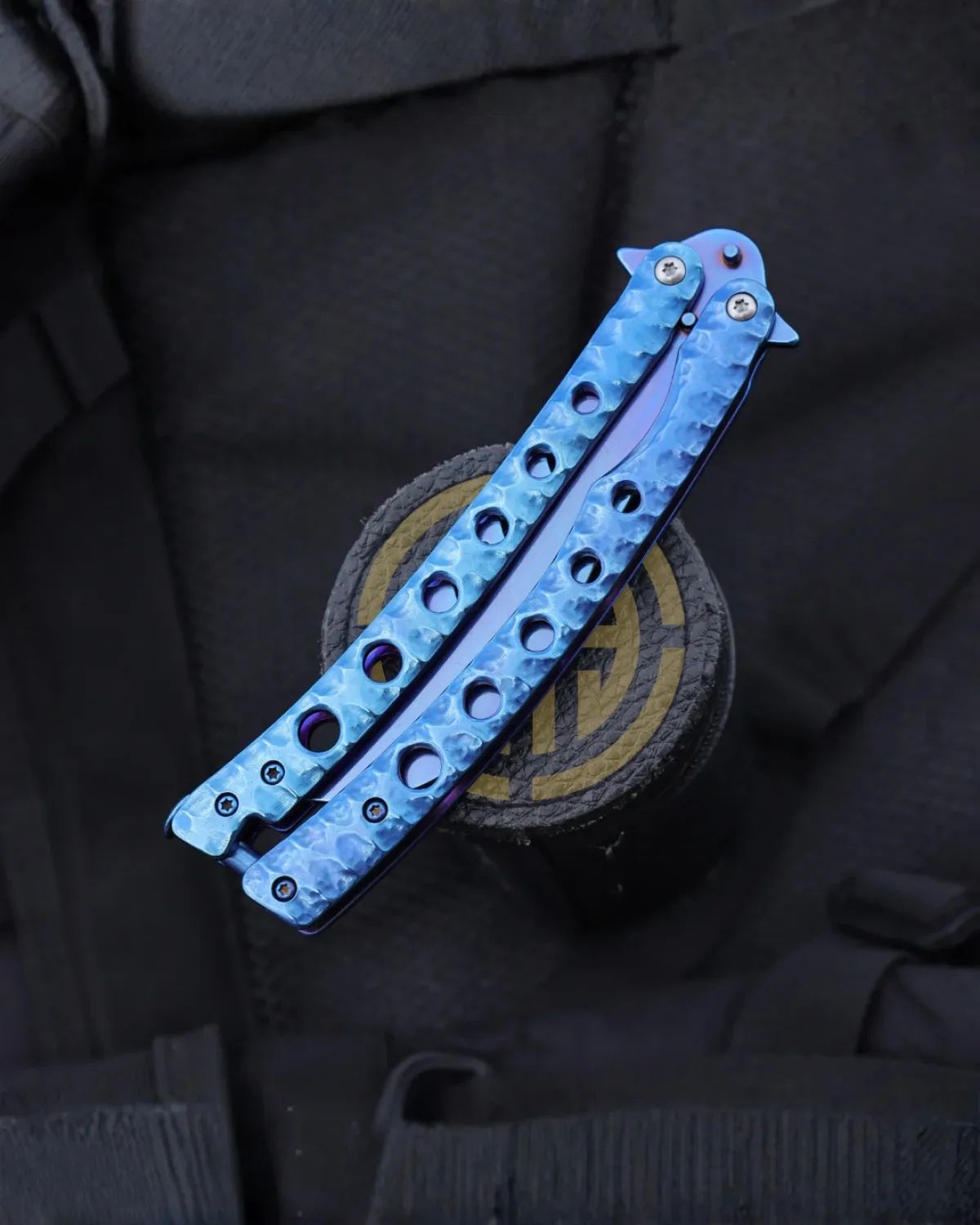 Thunder Butterfly Knife ( CarbonSteel ) - Image 4