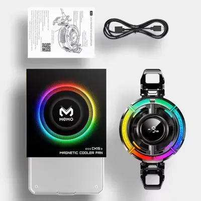Memo Digital Display Magnetic Phone Cooler (CX15)_img_1