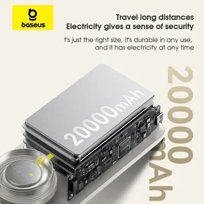 Baseus NOMOS 30W Power Bank 20000mAh | Fast Charging Digital Display_img_1