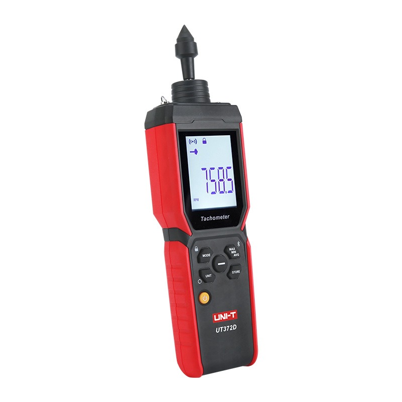 UNI-T UT372D 2-in-1 Tachometer | Contact & Non-Contact | 1-99,999 RPM | Bluetooth App | Data Storage | Rotatable Backlit Display | Model: UT372D_img_2