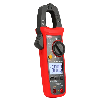 UNI-T UT204+ Digital Clamp Meter | 600A AC/DC | True RMS | 6000 Counts | Capacitance & Temperature | CAT III 300V | Model: UT204+_img_4