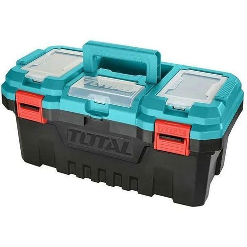 TOTAL Plastic Tool Box, 17" & 20", PP Material, High-Strength Handle, With Tray | Models: TPBX0171 | TPBX0201_img_0