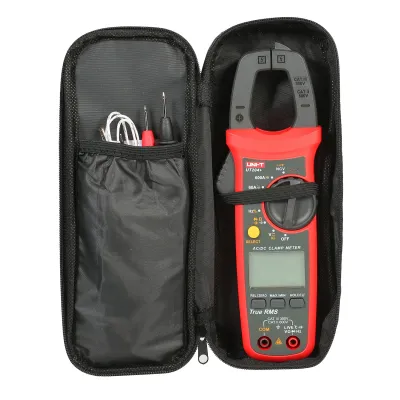 UNI-T UT204+ Digital Clamp Meter | 600A AC/DC | True RMS | 6000 Counts | Capacitance & Temperature | CAT III 300V | Model: UT204+_img_2