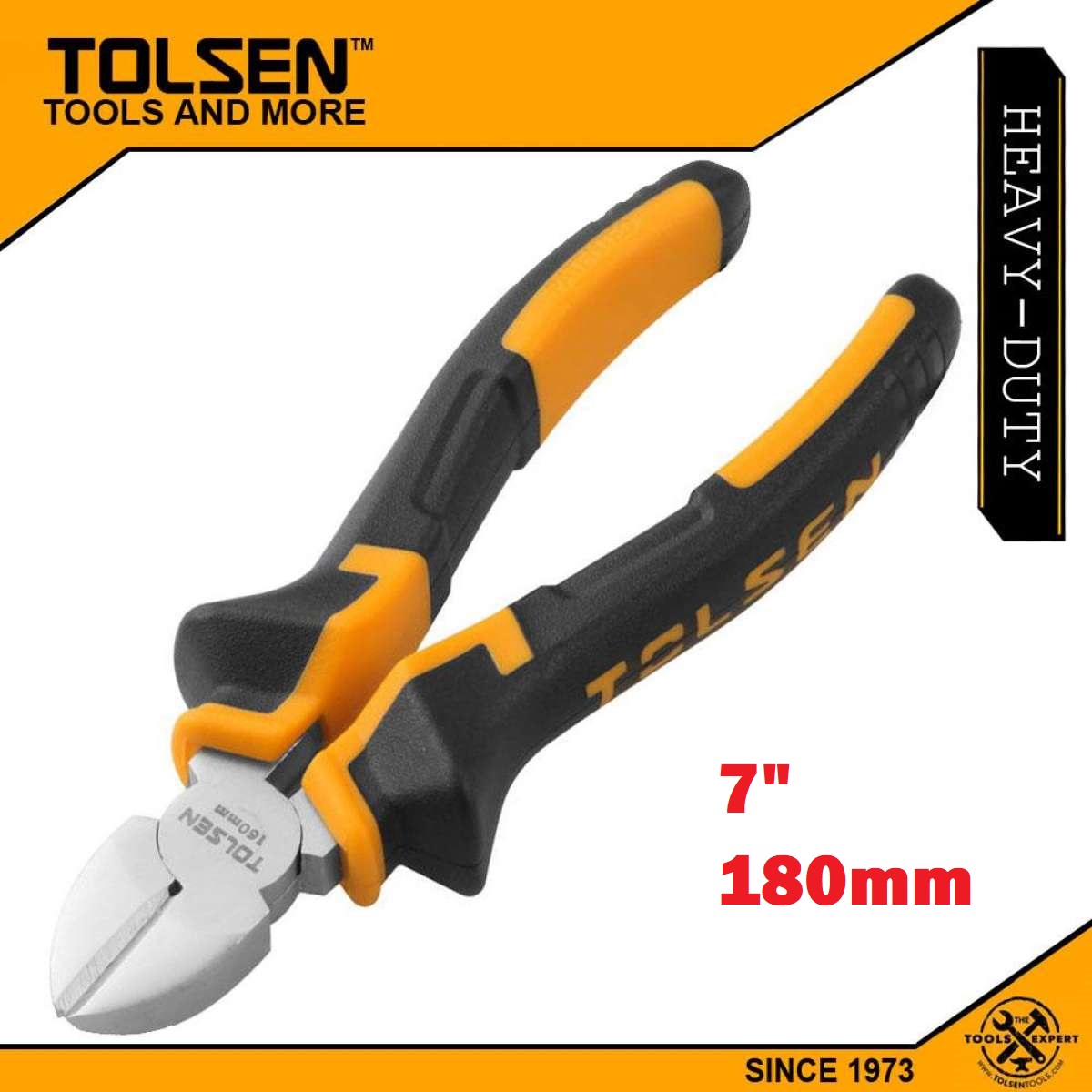 TOLSEN Diagonal Cutting Pliers (6" & 7") – Precision Cutting for Wires, Cables & More; Model: 10003 | 10004_img_9