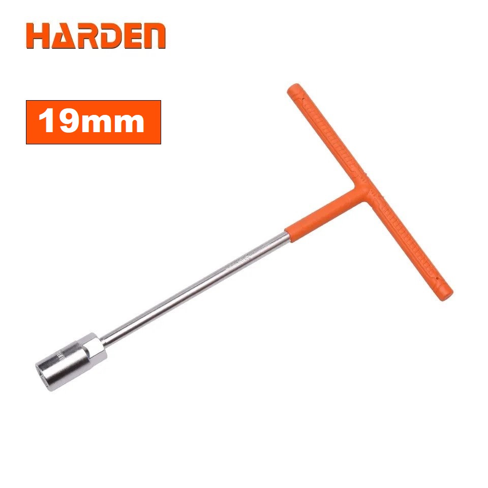 Harden T-Type CRV Wrench, T Wrench, T-Socket Wrench, ( 8mm | 10mm | 12mm | 13mm | 14mm | 17mm | 19mm ) Model: 670203 - 670211_img_8
