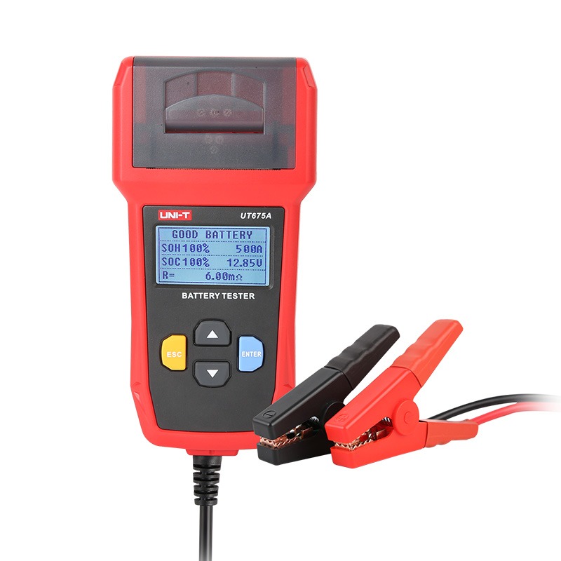 UNI-T UT673A / UT675A Battery Testers, 12V/24V, 3Ah-250Ah, Lead Acid, AGM, GEL, EFB; Model: UT673A | UT675A_img_0