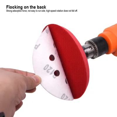HARDEN 10Pcs 9" Sanding Disc Packs ( 60 Grid | 80 Grid | 1200 Grid ) Velco Disc Flap Disc Paper; Model: 611784 | 611785 | 611787_img_3