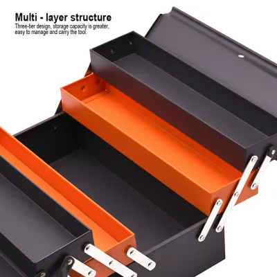 HARDEN 21.5" Metal Tools Box, 5 Draw (530x200x200mm) steel tools box; 520203_img_4