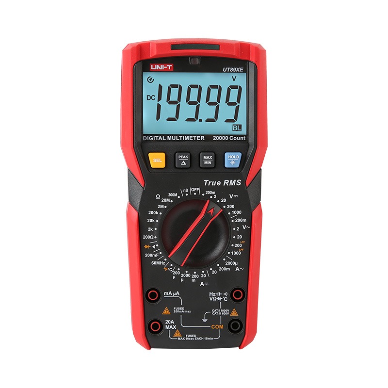 UNI-T UT89X True RMS Digital Multimeter | 6000 Counts | 1000V | 20A | Professional Electrical Tester_img_1