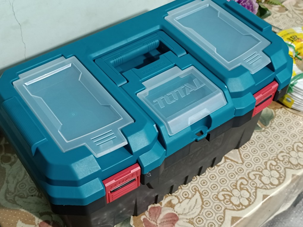TOTAL Plastic Tool Box, 17" & 20", PP Material, High-Strength Handle, With Tray | Models: TPBX0171 | TPBX0201_img_9