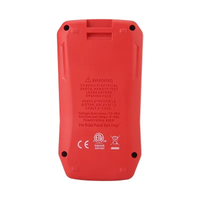 UNI-T UT673PV Solar MPPT Meter | 5-800W Pmax | 12-60V Voc/Vmp | 0-35A Isc/Imp | MC4 Test Lead | CE, cETLus, RoHS | Model: UT673PV_img_3