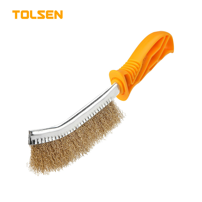 TOLSEN 32060 Universal Stainless Steel Wire Brush, 10" (250mm); Model: 32060
