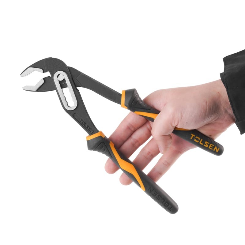 TOLSEN 10029 Water Pump Pliers | 10" (250mm) | Industrial GRIPro Series | CrV Steel | Black Finish | Model: 10029_img_5