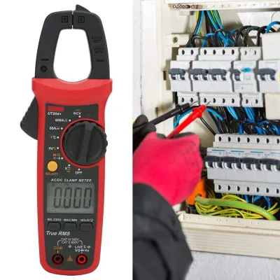 UNI-T UT204+ Digital Clamp Meter | 600A AC/DC | True RMS | 6000 Counts | Capacitance & Temperature | CAT III 300V | Model: UT204+_img_6